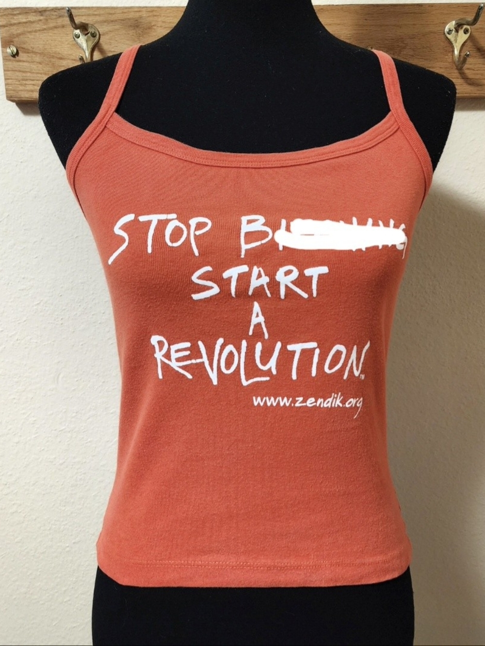 Zendik Women's Orange Revolution Tank Top